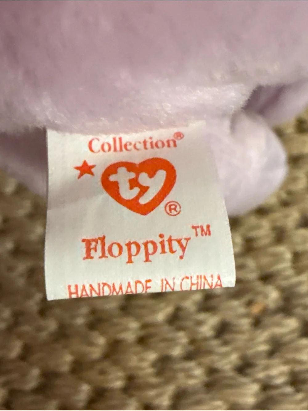 Ty beanie baby bunny collection - w tags. MWMT